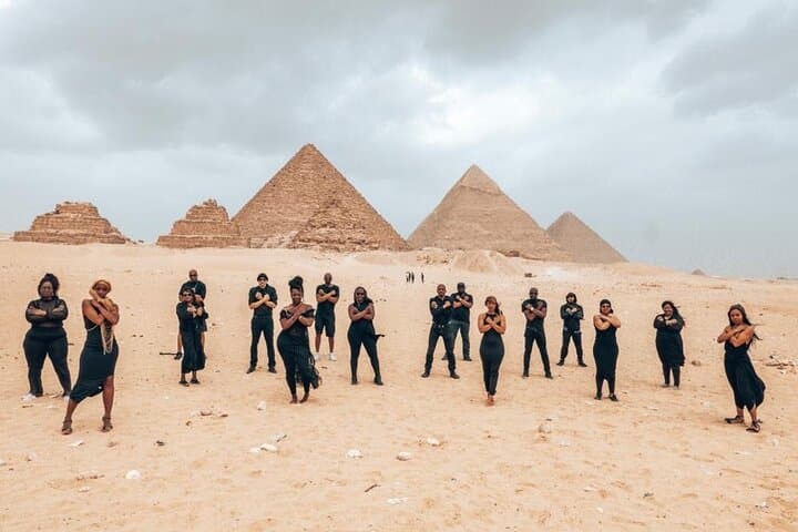 Meditation at the Great Pyramids: Sunrise Mindfulness on the Giza Plateau photo 2