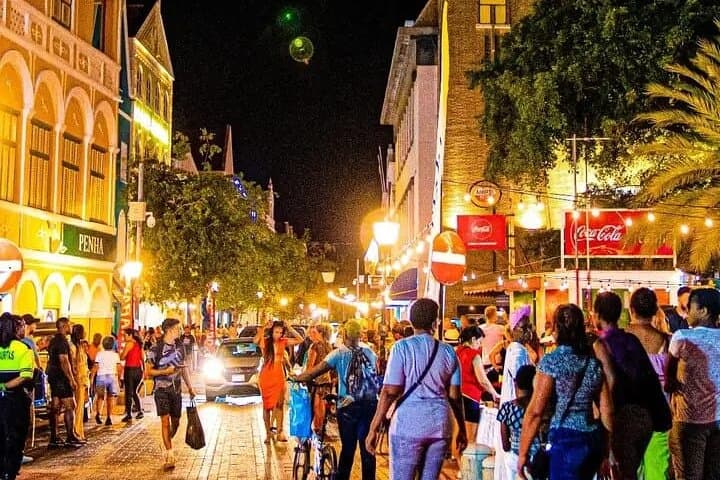 Willemstad After Dark: Curacao Night Adventure Bar Hop & Bites