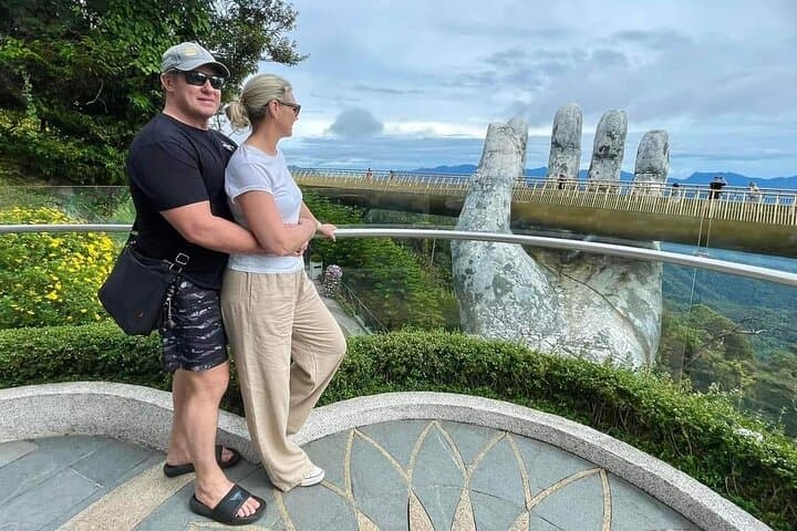 Ba Na Hills & Marble Mountains: Golden Bridge Early Morning Private Tour from Da Nang photo 4