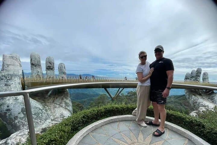 Ba Na Hills & Marble Mountains: Golden Bridge Early Morning Private Tour from Da Nang photo 2