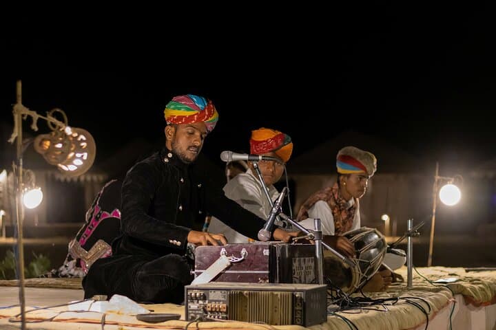 Half-Day Sunset Camel Safari & Musical Evening in Jaisalmer's Thar Desert photo 3