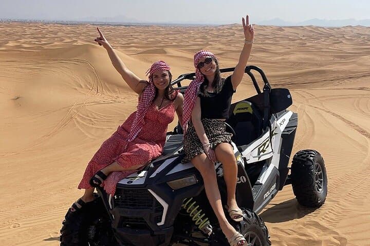 Drive Dubai's Red Dunes: Polaris RZR Dune Buggy Rental & Sunset Tours photo 1