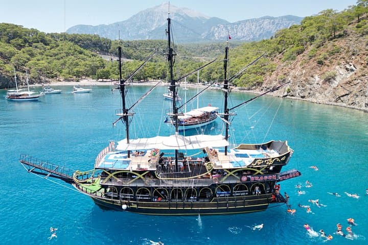 Pirates Boat Trip from Antalya to Kemer - Full-Day Mediterranean Bay Cruise photo 1