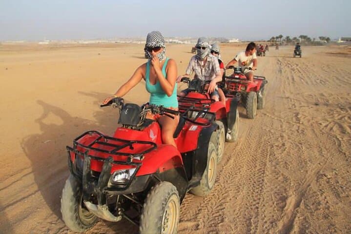 Sunset Desert Quad Biking Safari from Hurghada — 4-Hour Guided Adventure photo 4