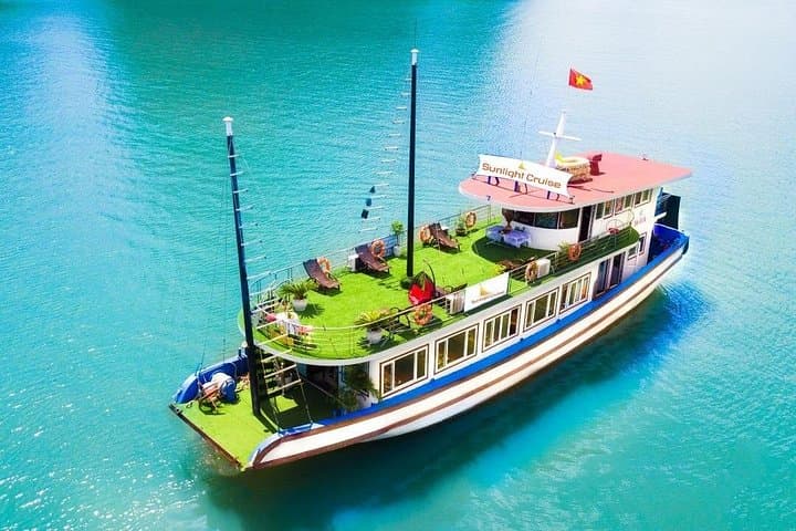 Sunlight Cruise Halong Bay Day Trip: Kayaking, Sung Sot Cave & Titop Island photo 1