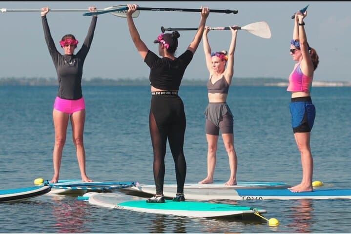 Anchored Flow: Private SUP Floating Yoga on Panama City's Lake Caroline photo 2