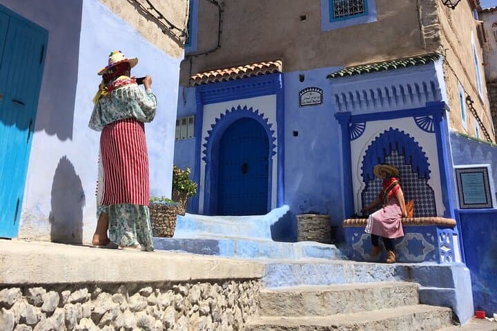Private Chefchaouen and Akchour Waterfalls Day Trip from Tangier — Blue Medina to Rif Cascades photo 4