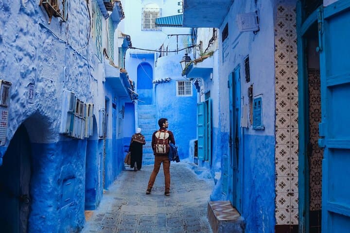 Private Chefchaouen and Akchour Waterfalls Day Trip from Tangier — Blue Medina to Rif Cascades photo 3