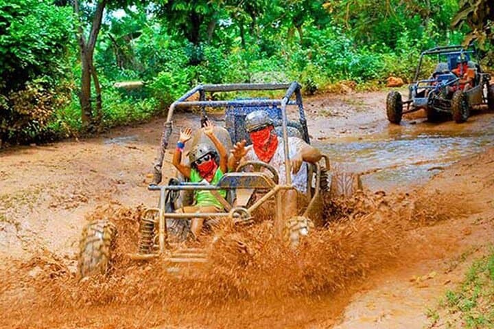 One-Day Adventure: Zipline, Cave Swim & Buggies from Punta Cana to Macao Beach photo 3