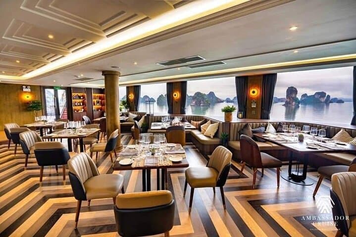Ambassador Day Cruise: Luxury Halong Bay Day Cruise to Sung Sot Cave & Titov Island photo 6