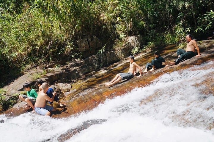 Da Lat Hidden Waterfall & Sturgeon Farm Trek with Dog Guides photo 2