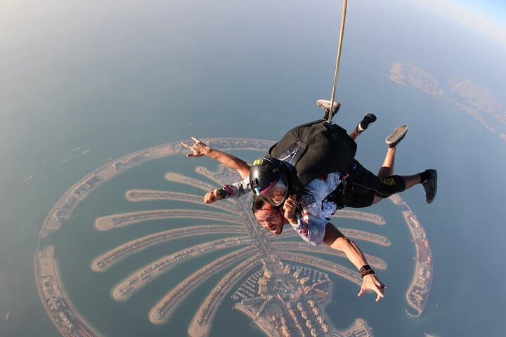 Tandem Skydive Over the Palm Jumeirah — Dubai from Freefall photo 2
