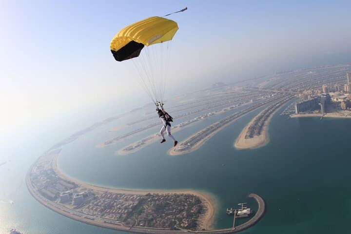 Tandem Skydive Over the Palm Jumeirah — Dubai from Freefall photo 4