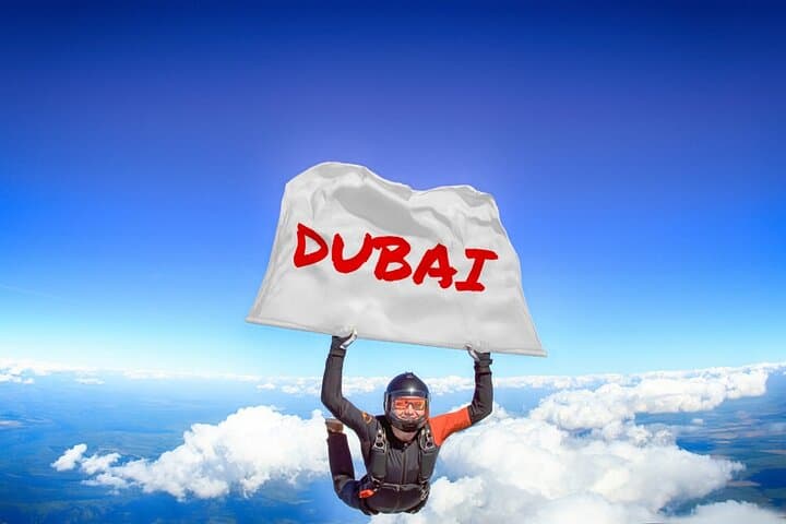 Tandem Skydive Over the Palm Jumeirah — Dubai from Freefall photo 5
