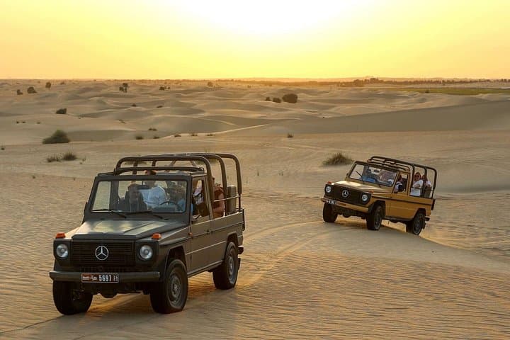 Vintage G-Class Morning Heritage Safari in Al Marmoom Oasis, Dubai photo 1