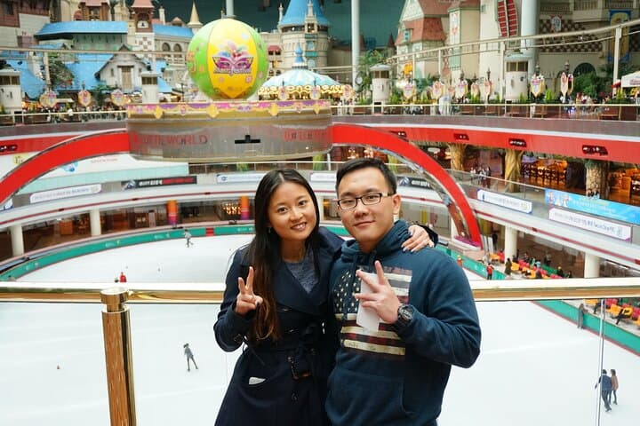 Seoul All-Inclusive Lotte World, Tower & Aquarium Private Tour