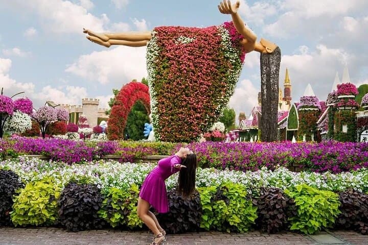 Dubai Miracle Garden Floral Wonderland Tour with Optional Transport photo 1