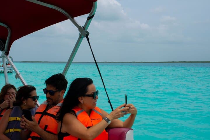 Bacalar Lagoon Boat Tour — Lake of Seven Colors Day Trip from Riviera Maya photo 4
