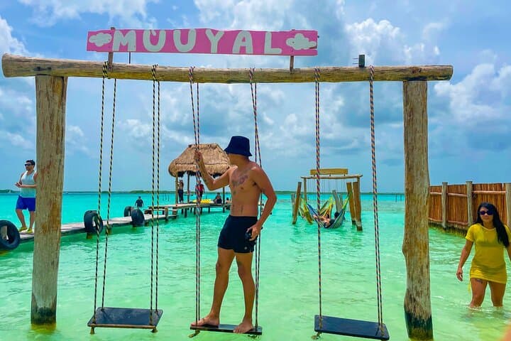 Bacalar Lagoon Boat Tour — Lake of Seven Colors Day Trip from Riviera Maya photo 2