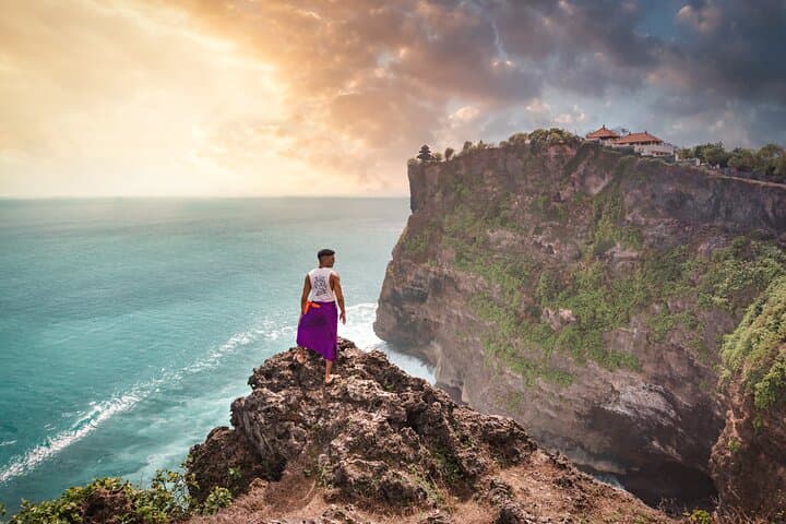Clifftop Sunset: Private Uluwatu Tour with Kecak Fire Dance & Jimbaran Seafood Dinner photo 1
