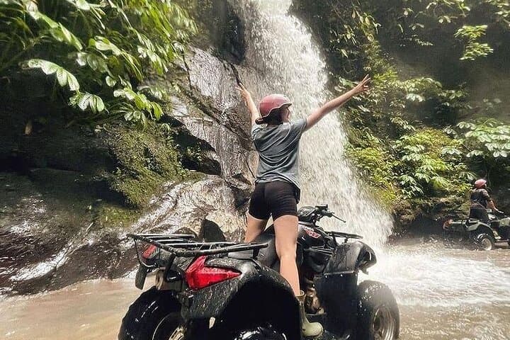 Quad Bike and Ayung River Rafting Adventure in Ubud — ATV, Tunnel & Waterfall Combo photo 6