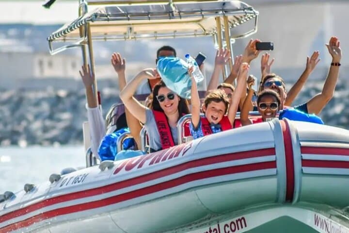 Dubai Speed Boat Ride: 60-Minute High-Speed Coastal Tour with Private Transfer photo 1