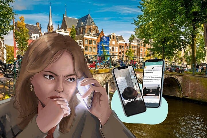Amsterdam Urban Escape Game: The Walter Case — Self-Guided Detective Walk (2–3 hrs)