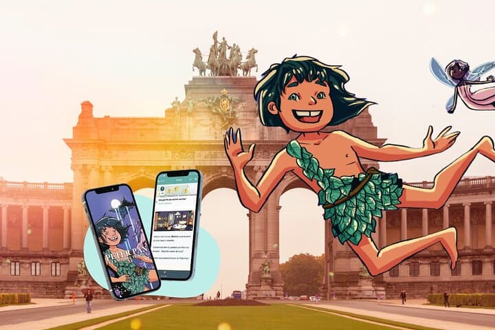 Peter Pan Urban Escape Game in Brussels — Family Mobile Walking Adventure