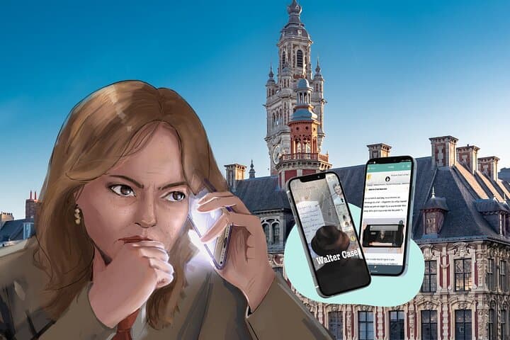 Walter Case Urban Escape Game in Lille: Self-Guided Detective Walking Tour