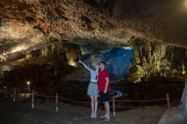 Cong Cruise: Full-Day Halong Bay — Sung Sot Cave, Kayaking & Ti Top Views photo 4