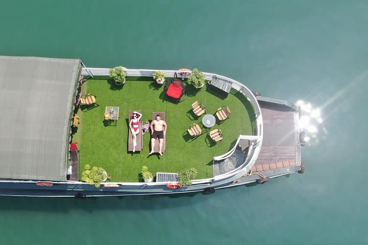 Cong Cruise: Full-Day Halong Bay — Sung Sot Cave, Kayaking & Ti Top Views photo 2