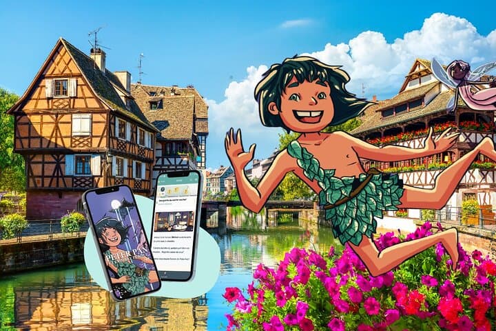 Peter Pan Urban Escape in Strasbourg: Family-Friendly City Treasure Hunt