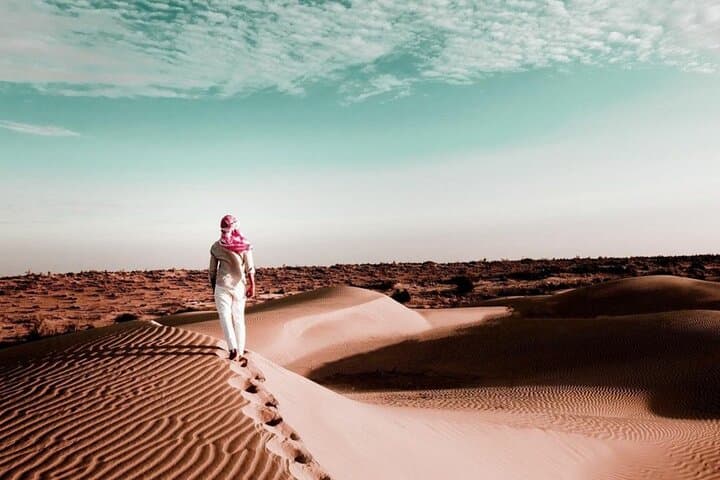 Overnight Thar Desert Safari from Jaisalmer: Private Camel Ride, Dinner & Stargazing photo 4