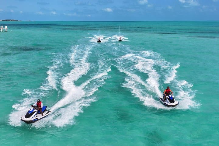 Jet Ski Adventure in Turks and Caicos: Explore La Famille Wreck & Hidden Cays photo 2