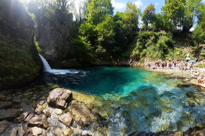 One-Day Theth National Park Trip from Shkodër — Boga View, Grunasi Waterfall & Blue Eye