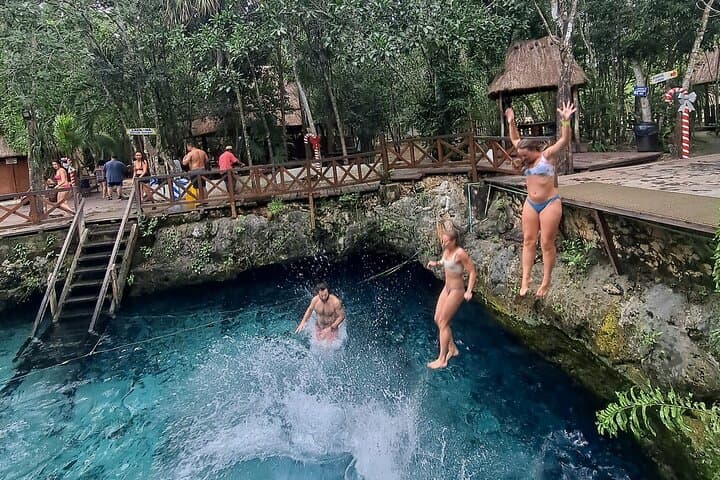 Cenote Circuit and Kaan Luum Lagoon Day Trip from Cancún photo 5