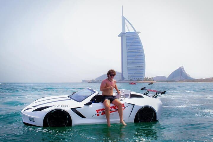 Dubai Jet Car Ride: 4-Person High-Speed Water Adventure with Private Transfers photo 5