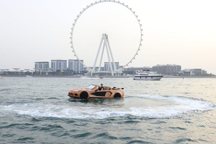 Dubai Jet Car and Jet Ski Combo: 30-Min Land & Sea Thrill