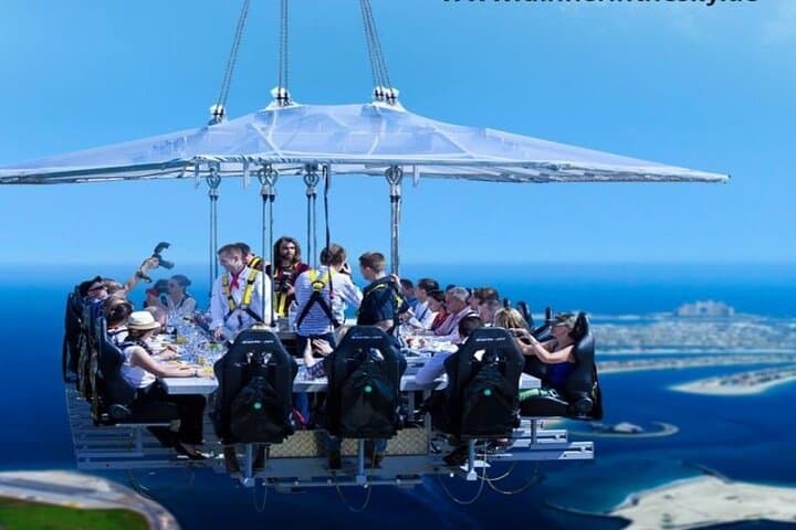 Dinner in the Sky Dubai: 50-Meter Aerial Dining Over the Palm photo 6