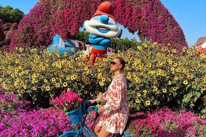 Dubai Frame and Miracle Garden Half-Day Tour with Private Transfer photo 4