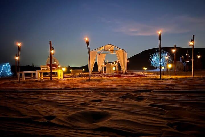 Dubai Private Desert Safari: Dune Bashing, Camel Ride & Private Dinner photo 5