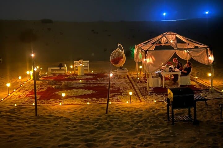Dubai Private Desert Safari: Dune Bashing, Camel Ride & Private Dinner photo 3