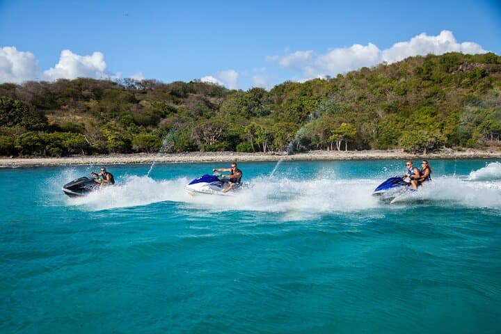 1-Hour Guided Jet Ski Adventure in St. Thomas from Frenchman's Reef