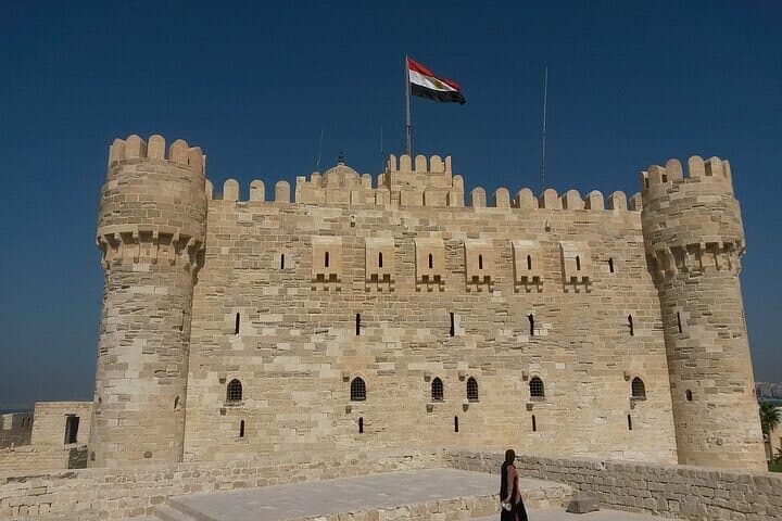 Private Full-Day Alexandria Tour from Cairo — Qaitbay, Catacombs & Library