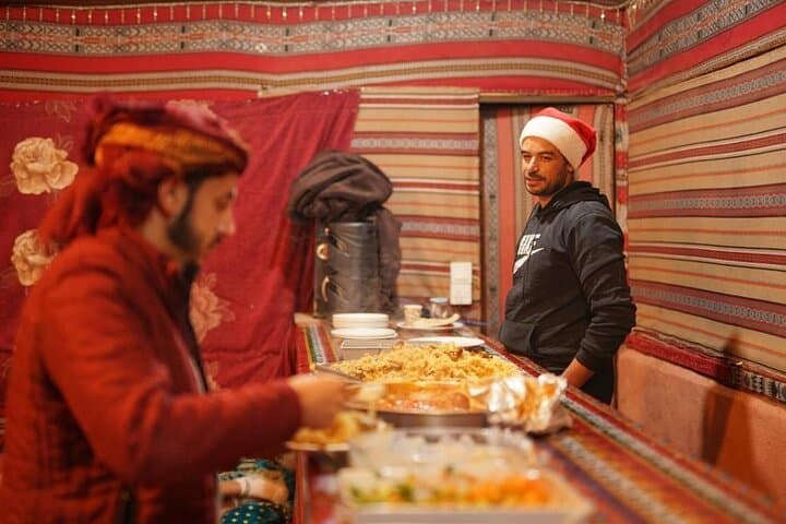 Wadi Rum Full-Day Jeep Adventure and Starry Bedouin Camp photo 3