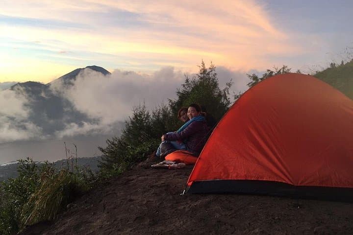 Overnight Mount Batur Camping: Sunset-to-Sunrise Trek with Hot Springs photo 1