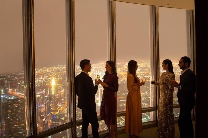 Burj Khalifa Lounge Access: 152-154th Floor Views with Private Transfer photo 2