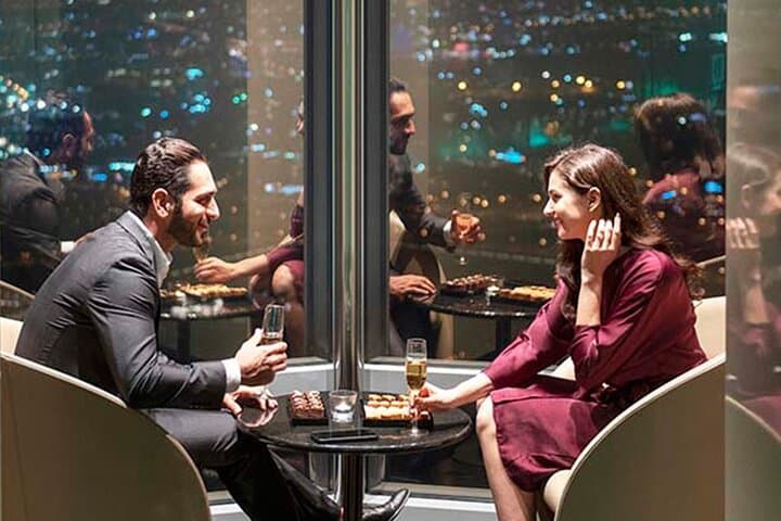 Burj Khalifa Lounge Access: 152-154th Floor Views with Private Transfer
