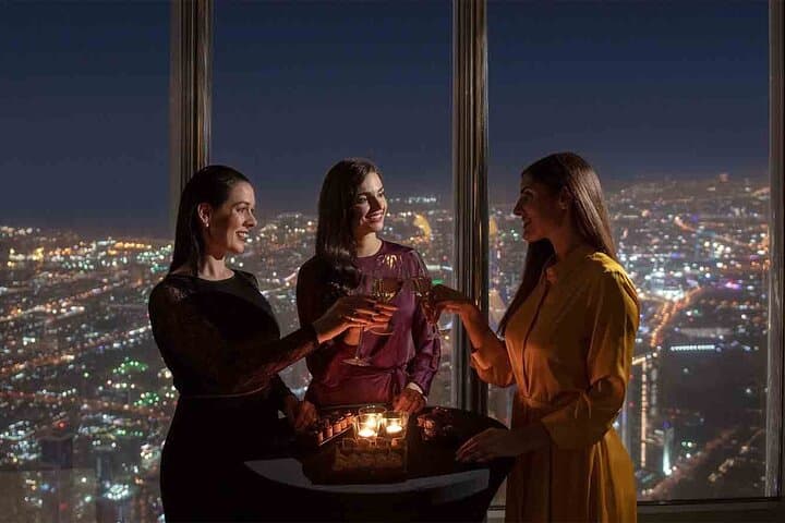 Burj Khalifa Lounge Access: 152-154th Floor Views with Private Transfer photo 3