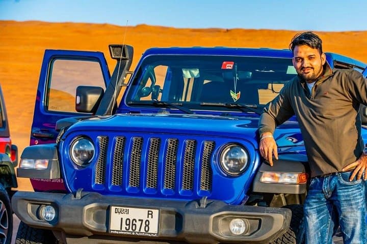 Dubai Desert Safari Jeep Wrangler: Dune Bashing, Camel Rides and Live BBQ photo 3